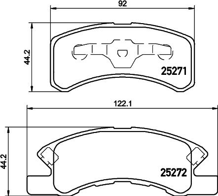 Mintex MDB3230 - Bremžu uzliku kompl., Disku bremzes www.autospares.lv