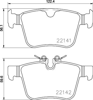 Mintex MDB3783 - Bremžu uzliku kompl., Disku bremzes www.autospares.lv