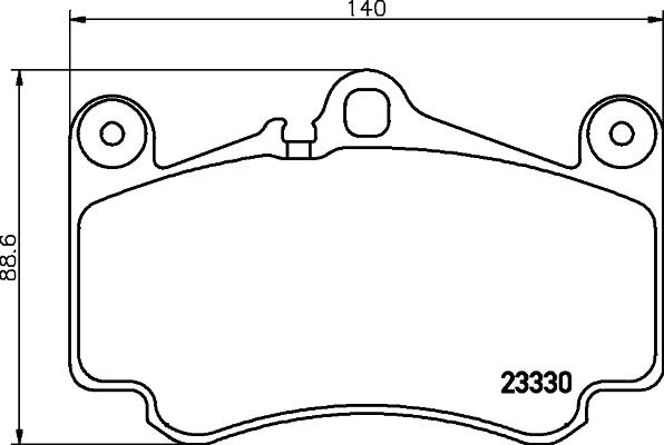 Mintex MDB2416 - Bremžu uzliku kompl., Disku bremzes www.autospares.lv