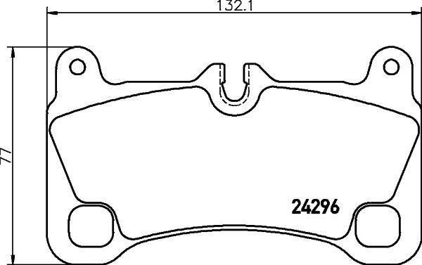 Mintex MDB2834 - Bremžu uzliku kompl., Disku bremzes www.autospares.lv