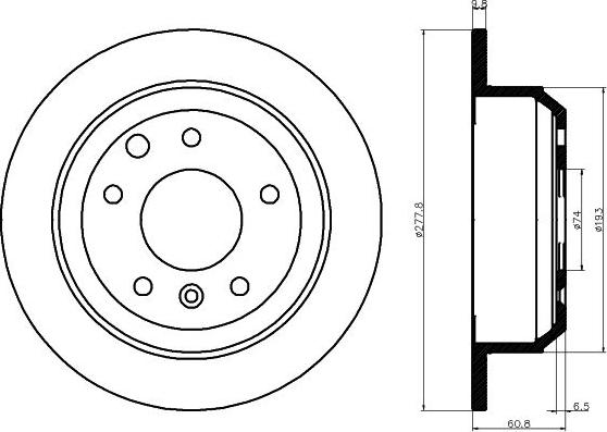 Mintex MDC447 - Bremžu diski www.autospares.lv