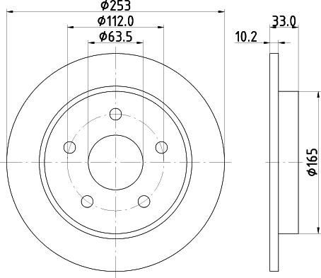 Mintex MDC410 - Bremžu diski www.autospares.lv