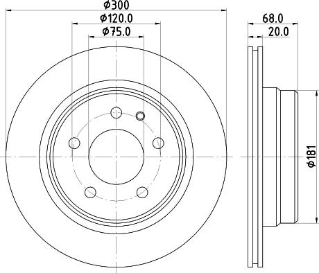 Delphi BS3847 - Bremžu diski autospares.lv