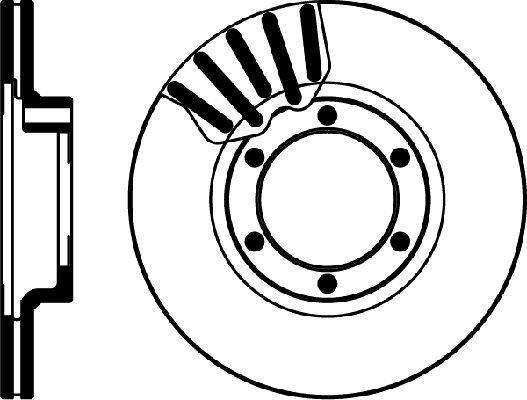 Mintex MDC674 - Bremžu diski www.autospares.lv