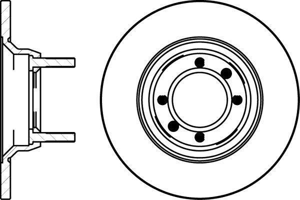 Mintex MDC197 - Тормозной диск www.autospares.lv