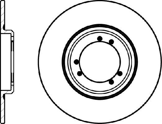 Mintex MDC143 - Тормозной диск www.autospares.lv