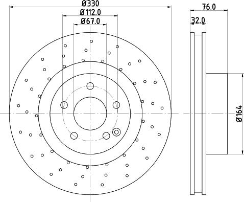 Mintex MDC1425 - Bremžu diski www.autospares.lv