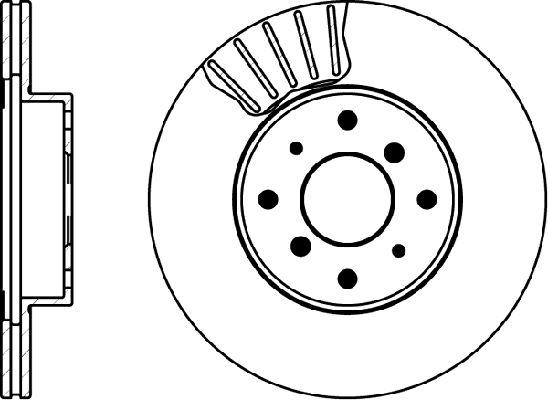 Mintex MDC1111 - Bremžu diski www.autospares.lv