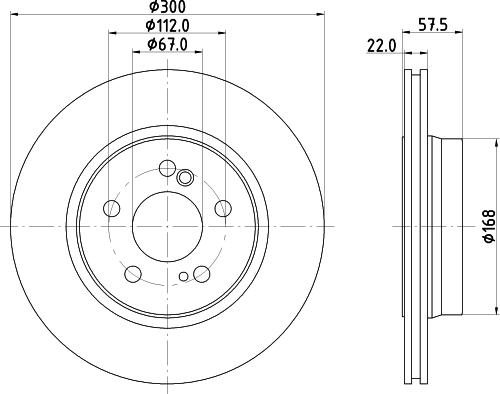 Mintex MDC1215 - Bremžu diski www.autospares.lv