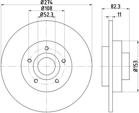 Mintex MDC1709 - Bremžu diski www.autospares.lv