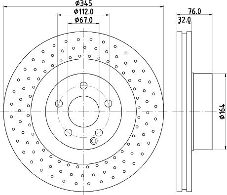 Mintex MDC1781 - Bremžu diski www.autospares.lv