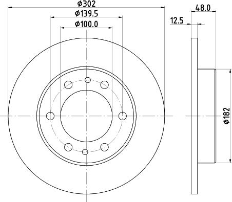 Mintex MDC880 - Bremžu diski www.autospares.lv