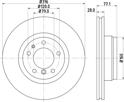 Mintex MDC832 - Bremžu diski www.autospares.lv