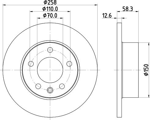 Bradi 08.4926.10 - Bremžu diski www.autospares.lv