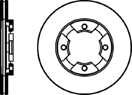 Mintex MDC348 - Bremžu diski www.autospares.lv