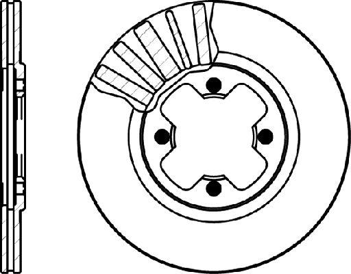 Mintex MDC374 - Bremžu diski www.autospares.lv