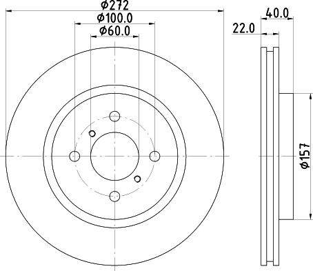 Mintex MDC2526 - Bremžu diski www.autospares.lv