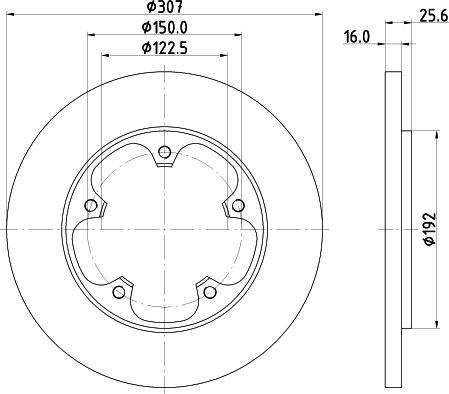 Mintex MVK0074 - Bremžu komplekts, Disku bremzes autospares.lv