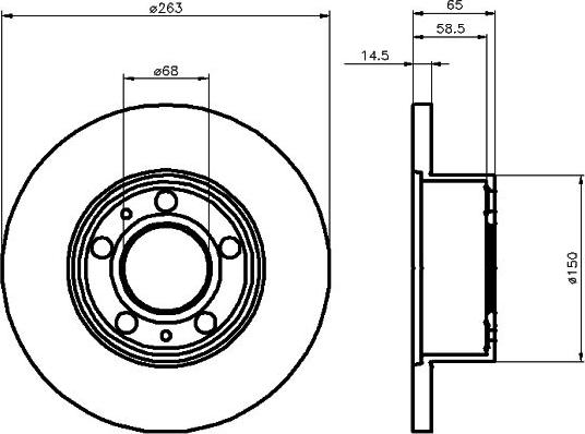 Mintex MDC20 - Bremžu diski www.autospares.lv