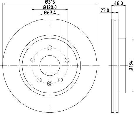 Mintex MDC82191C - Bremžu diski www.autospares.lv