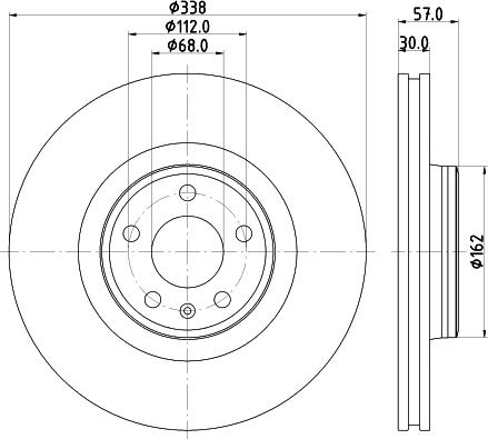 Mintex MDC2744 - Bremžu diski www.autospares.lv