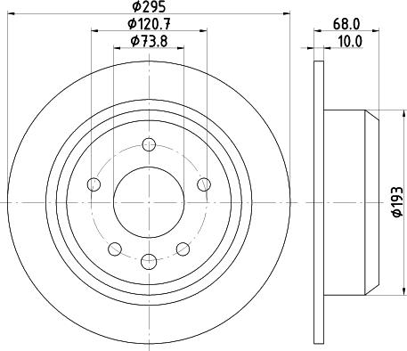 Mintex MDC780 - Bremžu diski www.autospares.lv