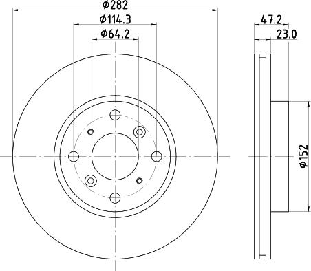 Mintex MDC779 - Bremžu diski www.autospares.lv