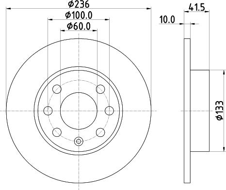 Mintex MDK0002 - Bremžu komplekts, Disku bremzes www.autospares.lv