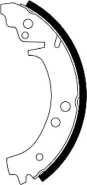 Mintex MFR95 - Brake Shoe Set www.autospares.lv