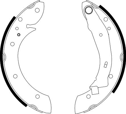 Mintex MFR409 - Brake Shoe Set www.autospares.lv