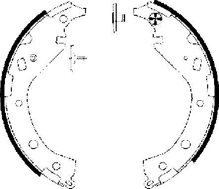 Mintex MFR547 - Bremžu loku komplekts www.autospares.lv