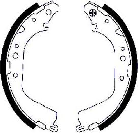 Mintex MFR530 - Brake Shoe Set www.autospares.lv