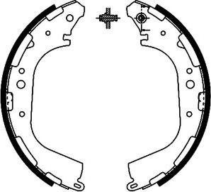 Mintex MFR529 - Brake Shoe Set www.autospares.lv