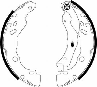 Mintex MFR691 - Bremžu loku komplekts www.autospares.lv