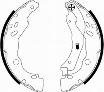 Mintex MFR692 - Brake Shoe Set www.autospares.lv