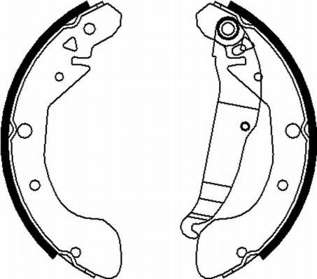 Mintex MFR644 - Bremžu loku komplekts www.autospares.lv