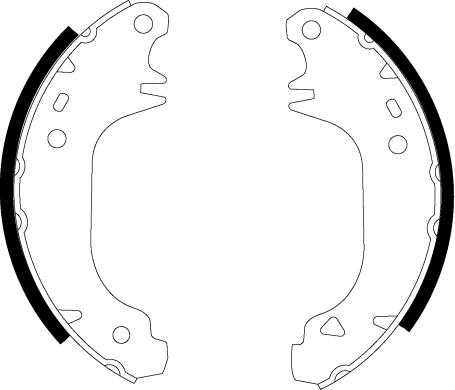 Mintex MFR176 - Brake Shoe Set www.autospares.lv