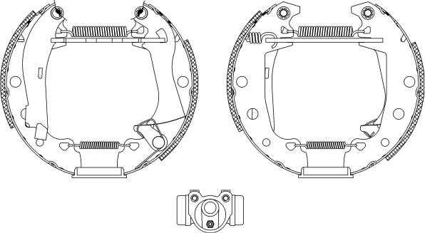 Mintex MSP059 - Bremžu loku komplekts www.autospares.lv