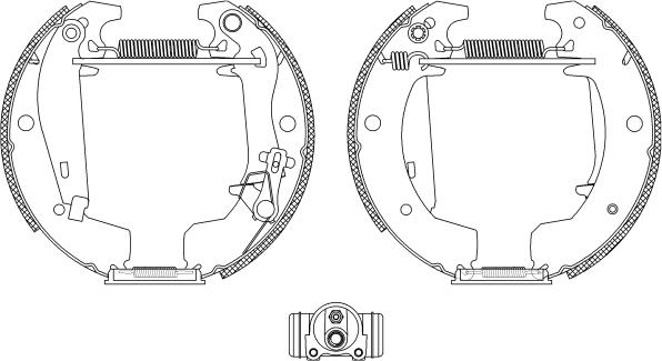 Mintex MSP068 - Bremžu loku komplekts autospares.lv