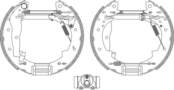 Mintex MSP089 - Brake Shoe Set www.autospares.lv