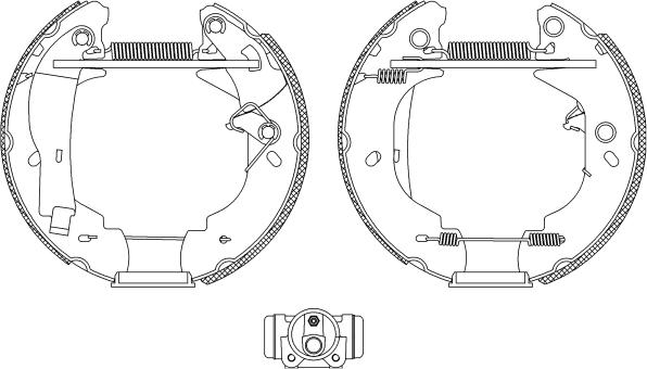 Mintex MSP114 - Bremžu loku komplekts www.autospares.lv