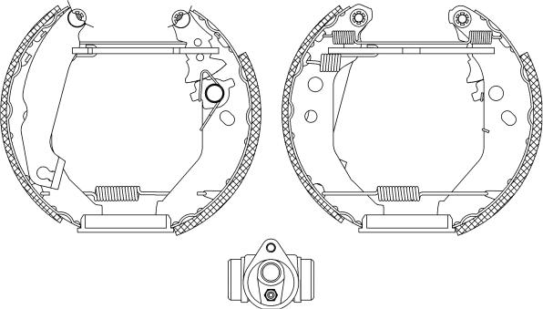 Mintex MSP185 - Bremžu loku komplekts autospares.lv