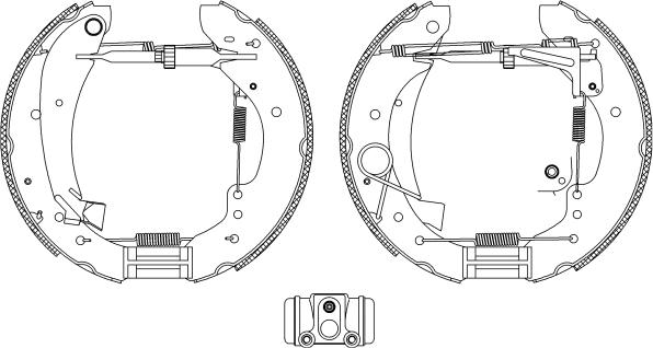 Mintex MSP127 - Bremžu loku komplekts www.autospares.lv