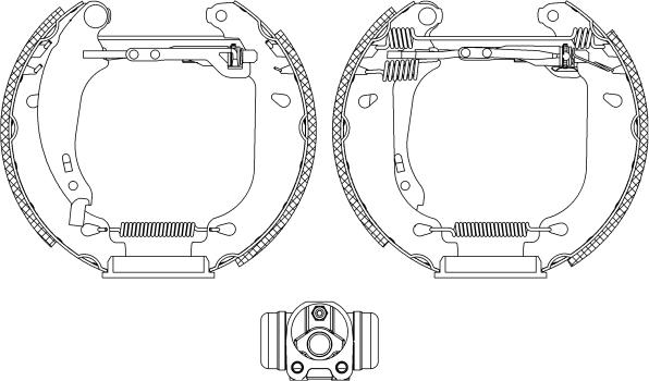 Mintex MSP179 - Brake Shoe Set www.autospares.lv