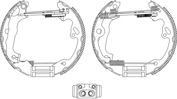 Mintex MSP174 - Bremžu loku komplekts www.autospares.lv