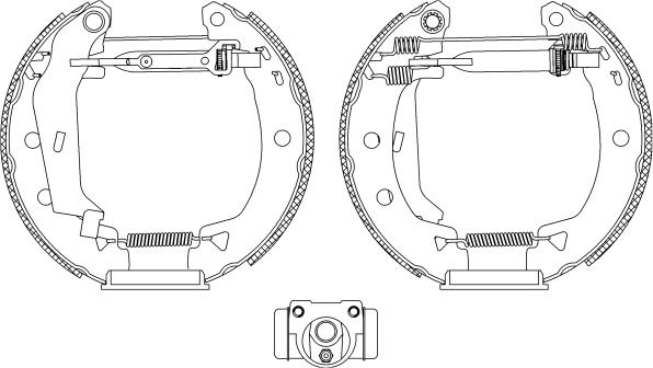 Mintex MSP311 - Bremžu loku komplekts autospares.lv