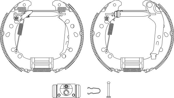 Mintex MSP339 - Bremžu loku komplekts www.autospares.lv