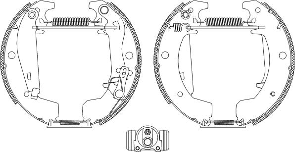 Mintex MSP209 - Bremžu loku komplekts autospares.lv