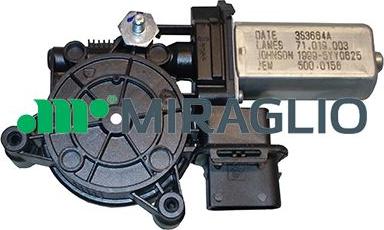 Miraglio 30/2060 - Elektromotors, Stikla pacēlājs www.autospares.lv