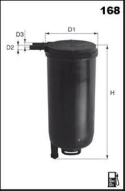 MISFAT F156 - Degvielas filtrs www.autospares.lv